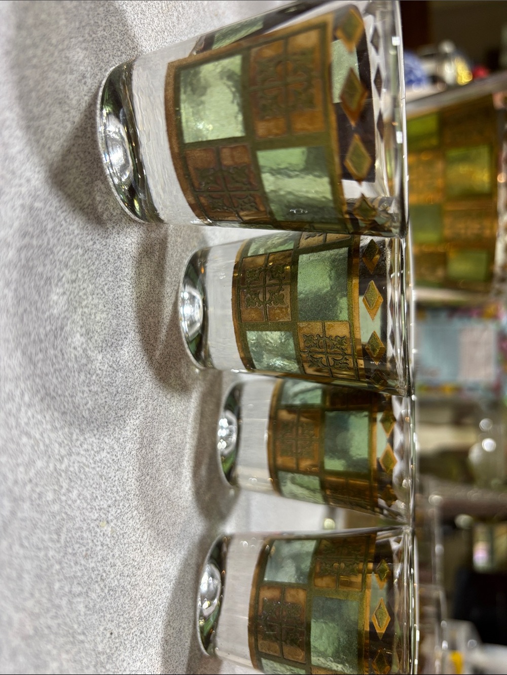 Mid Century Culver Cocktail or Bar Ware